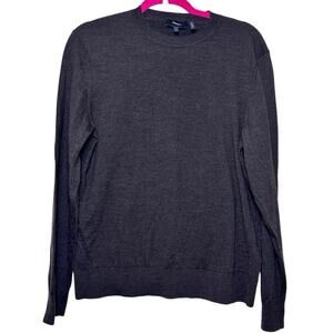 Theory Women’s 100% Wool Long Sleeve Sweater Brown Size Large 185/92A Essentials